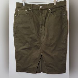 Banana Republic jean skirt.